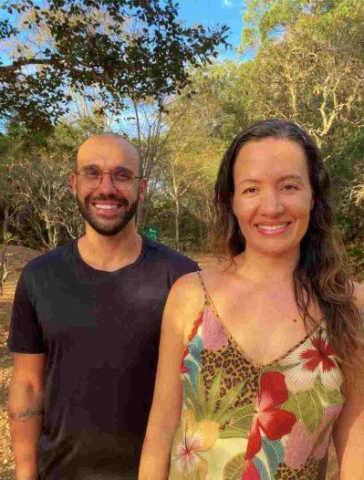 Juana Miranda e Maurício Peixoto estão à frente do projeto Residência Meu Lugar