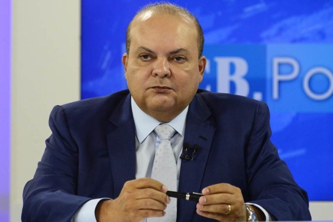 Ibaneis Rocha lidera a disputa pelo Palácio do Buriti com 41,2% da intenção de votos. Governador se foca em vitória no primeiro turno -  (crédito:  Marcelo Ferreira/CB/D.A Press)