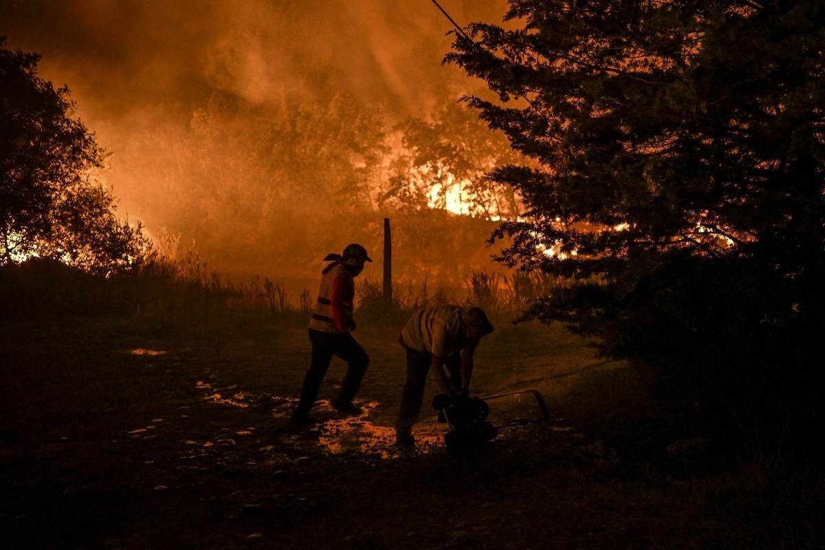 Portugal luta para controlar grande incêndio em parque natural