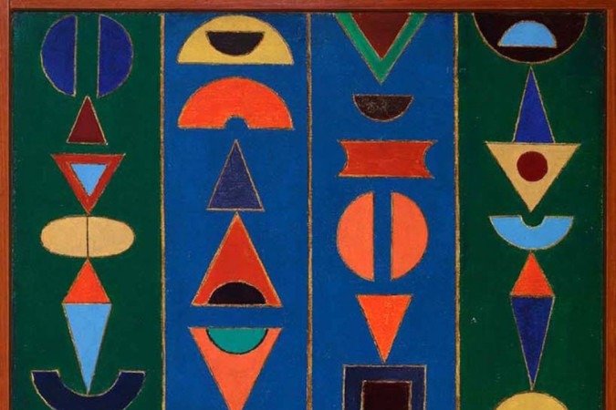  2022. Cultura. Gravuras do livro Geometria do Sagrado, do artista plástico Rubem Valentim.
      