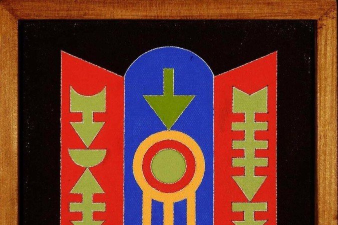  2022. Cultura. Gravuras do livro Geometria do Sagrado, do artista pl&aacute;stico Rubem Valentim.
      