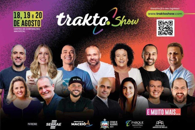 Trakto Show realiza o maior evento de negócios da América Latina a partir de quinta-feira (18), em Maceió -  (crédito: Divulgação Trakto)