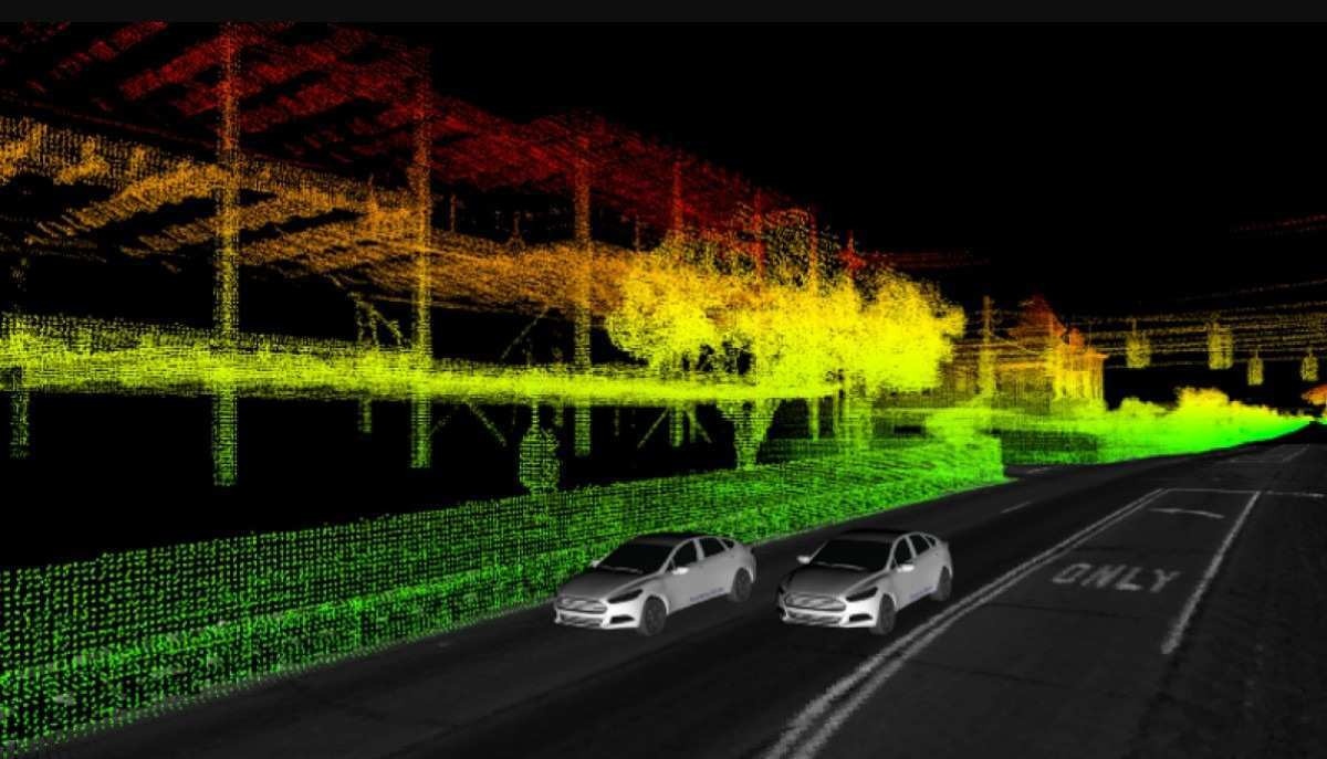 Imagem de câmera mostra carros autônomos testados em Queensland