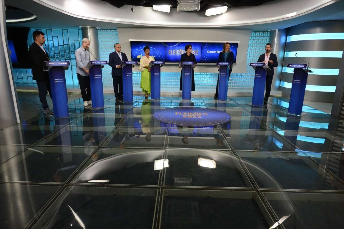 Reportagem da TV Brasília repercute ausência do governador Ibaneis em debate