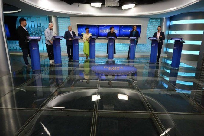 Por duas horas, os postulantes ao Buriti tiveram a oportunidade de debater o futuro do Distrito Federal - (crédito: Marcelo Ferreira/CB/D.A.Press) Por duas horas, os postulantes ao Buriti tiveram a oportunidade de debater o futuro do Distrito Federal - (crédito: Marcelo Ferreira/CB/D.A.Press)