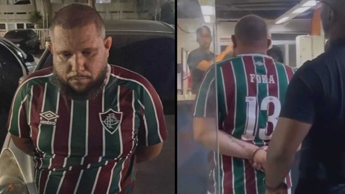 Chefe do tráfico no Rio é preso no Maracanã torcendo pro Fluminense