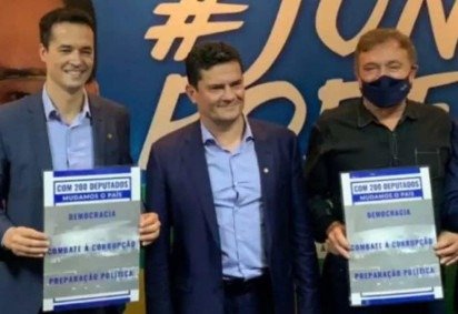 Dallagnol gravou vídeo para campanha de Alvaro Dias -  (crédito: Redes Sociais/Reprodução)