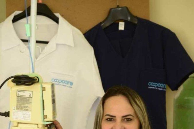 A técnica de enfermagem Adélia Meri, 50 anos, se encontrou no cooperativismo e, hoje, é presidente da Coopcare