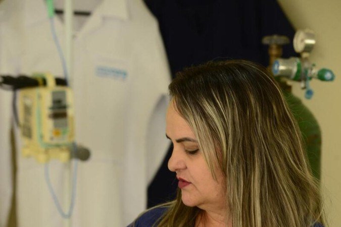  19/08/2022. Crédito: Carlos Vieira/CB/D.A Press. Brasil. Brasília - DF. Cidades. Cooperativismo e o diferencial do modelo que busca o desenvolvimento conjunto das empresas. Na foto, Adélia Neri, presidente da Coopcare.