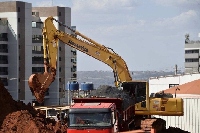 
 19/08/2022. Crédito: Minervino Júnior/CB/D.A Press. Brasil.  Brasilia - DF. Cidades. Obras no Noroeste com mercado imobiliário aquecido.