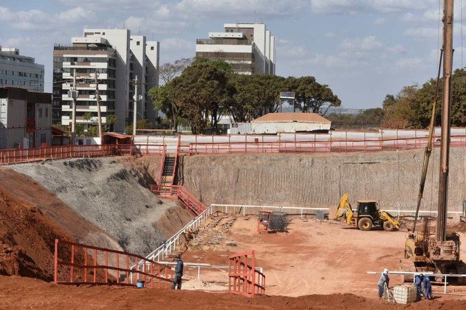 
 19/08/2022. Crédito: Minervino Júnior/CB/D.A Press. Brasil.  Brasilia - DF. Cidades. Obras no Noroeste com mercado imobiliário aquecido.