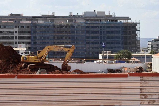 
19/08/2022. Crédito: Minervino Júnior/CB/D.A Press. Brasil.  Brasilia - DF. Cidades. Obras no Noroeste com mercado imobiliário aquecido.