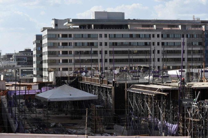  19/08/2022. Crédito: Minervino Júnior/CB/D.A Press. Brasil.  Brasilia - DF. Cidades. Obras no Noroeste com mercado imobiliário aquecido.