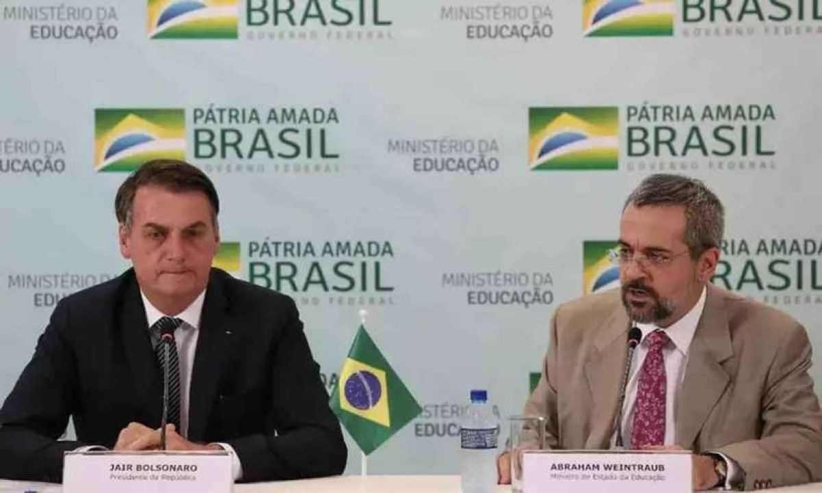 Weintraub alfineta Bolsonaro: 