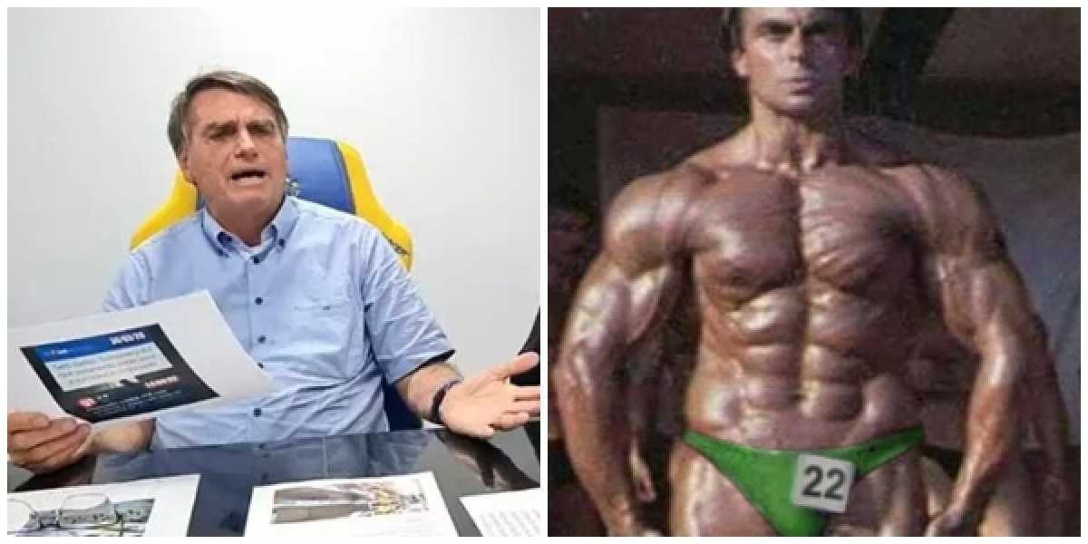 Após zerar imposto de Whey Protein, Bolsonaro posta montagem fisiculturista