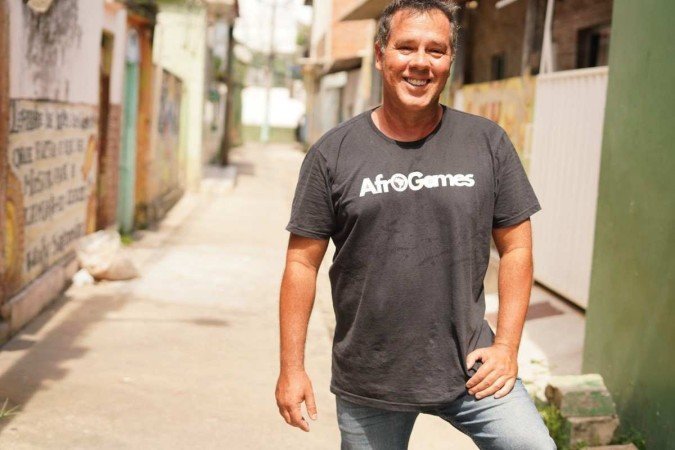 Ricardo Chantilly é um dos idealizadores e diretores do AfroGames, ao lado de William Reis                          