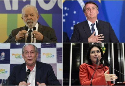  (crédito: Miguel SCHINCARIOL / AFP; Evaristo Sá/AFP; Ed Alves/CB/D.A Press e Waldemir Barreto/Agência Senado)