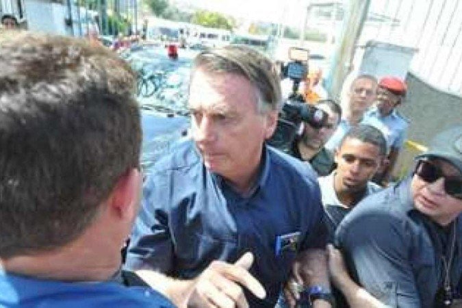 Em seu discurso, Bolsonaro afirmou que foi um dos Em seu discurso, Bolsonaro afirmou que foi um dos
