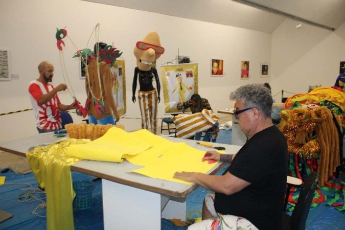  2022. Crédito: Acervo da Escola de Carnaval/Divulgação. Cultura. Projeto Escola de Carnaval. 