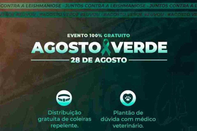 Divulgação do evento Agosto Verde