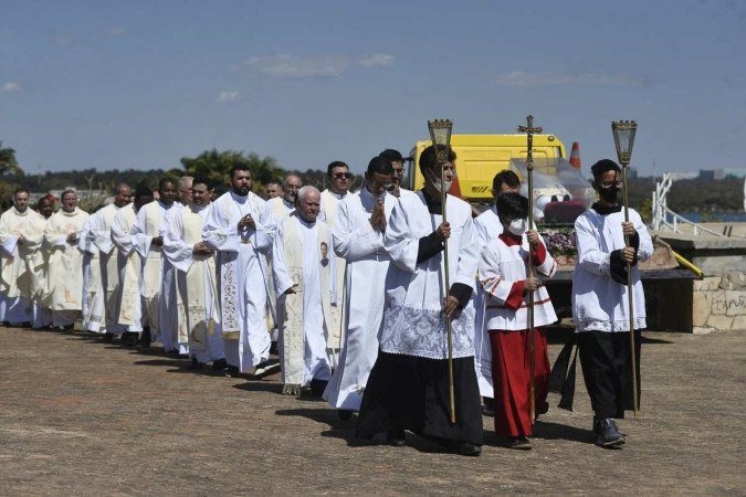 28/08/2022. Crédito: Minervino Júnior/CB/D.A Press. Brasil.  Brasilia - DF. Missa e procissão de Dom Bosco na Erminda Dom Bosco.