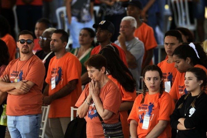  28/08/2022. Cr..dito: Minervino J..nior/CB/D.A Press. Brasil.  Brasilia - DF. Missa e prociss..o de Dom Bosco na Erminda Dom Bosco.
    