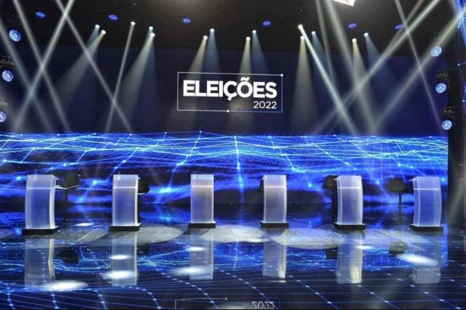 Debate da Band: Troca de lugares de Lula e Bolsonaro é confirmada - (crédito: Reprodução/Band) Debate da Band: Troca de lugares de Lula e Bolsonaro é confirmada - (crédito: Reprodução/Band)