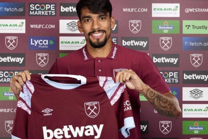 (crédito: Divulgação/West Ham) (crédito: Divulgação/West Ham)
