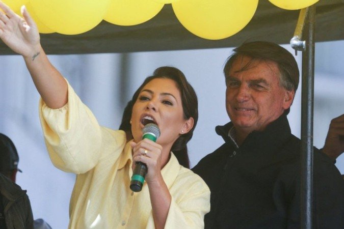 Michelle tem assumido papel central na campanha - (crédito: Reuters) Michelle tem assumido papel central na campanha - (crédito: Reuters)
