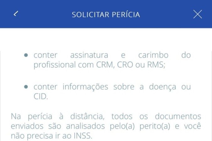 Autorização do uso de dados.