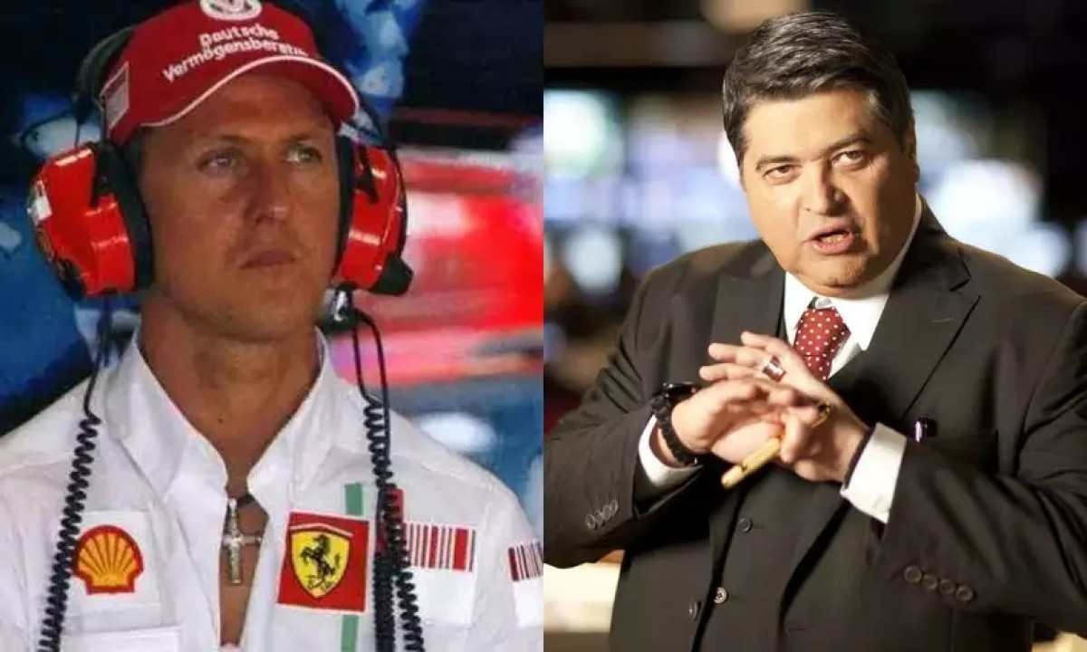 Internet critica Datena por noticiar morte de Schumacher sem confirmação