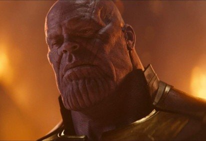 Já pensou um 'pequeno Thanos'? -  (crédito: Reprodução/Twitter @BRMarvelNews / Marvel)