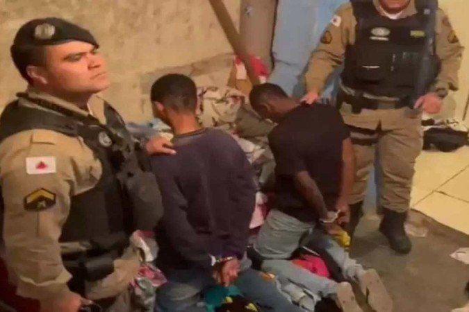 (crédito: Polícia Militar/Reprodução) (crédito: Polícia Militar/Reprodução)