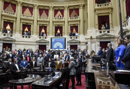 Câmara dos Deputados da Argentina/AFP