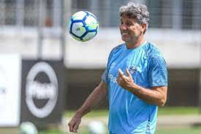 Maior ídolo da história do Grêmio, Renato Gaúcho reassume hoje oficialmente a prancheta do clube do coração -  (crédito: Lucas Uebel/Grêmio FBPA)