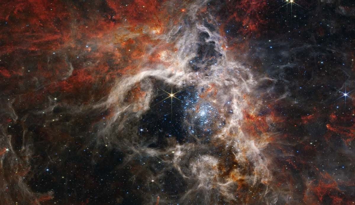 James Webb: veja imagens do berçário estelar 'Nebulosa da Tarântula'