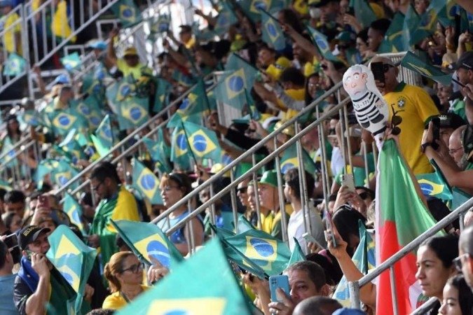  07/09/2022 Crédito: Ed Alves/CB. Politica. Desfile  7 de Setembro, com o Presidente Jair Bolsonaro e manifestação com apoio dos seus Eleitores.