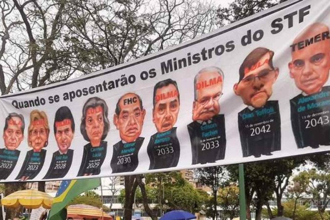 Imagem de apoio a Bolsonaro em prédio de Belo Horizonte é montagem
