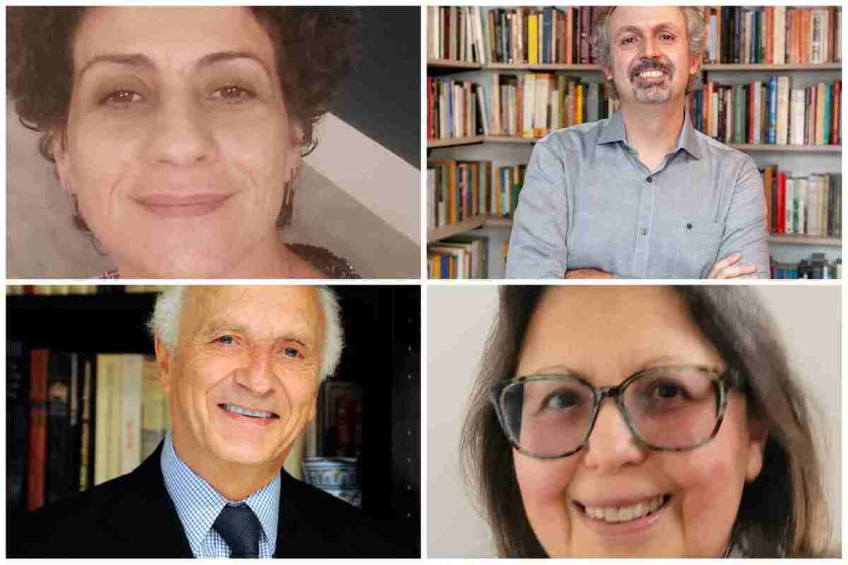Da esquerda para a direita: Neuma Brilhante (UnB), Jo&atilde;o Paulo Pimenta (USP), Rubens Ricupero e Cec&iacute;lia Helena de Salles (USP)