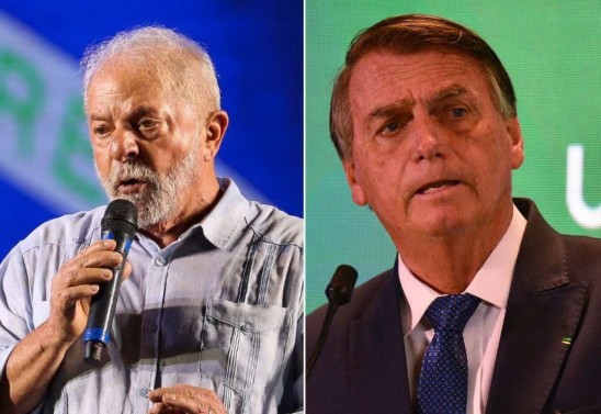 Michael Dantas/ AFP (Lula) - Ed Alves/CB (Bolsonaro) 