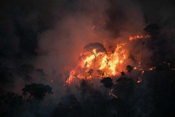 Sobrevoo na região da Amacro (Amazonas, Acre e Rondônia), em uma área com cerca de 8.000 hectares de desmatamento — a maior em 2022 - (crédito: © Nilmar Lage / Greenpeace) Sobrevoo na região da Amacro (Amazonas, Acre e Rondônia), em uma área com cerca de 8.000 hectares de desmatamento — a maior em 2022 - (crédito: © Nilmar Lage / Greenpeace)