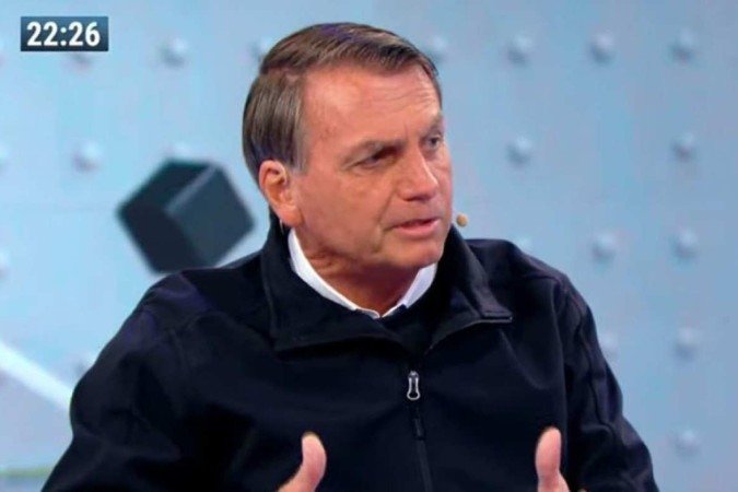 Presidente Jair Bolsonaro (PL) em sabatina com o apresentador Ratinho, no SBT - (crédito: Reprodução/Youtube @SBT Live) Presidente Jair Bolsonaro (PL) em sabatina com o apresentador Ratinho, no SBT - (crédito: Reprodução/Youtube @SBT Live)