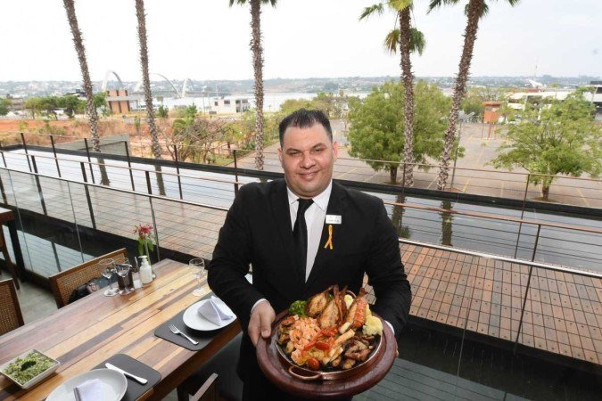 Frutos do mar do Nau, no Setor de Clubes Esportivos Sul