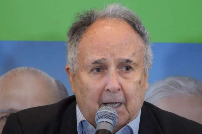 Cristovam Buarque (Cidadania) em reunião de apoio a Lula 19/9