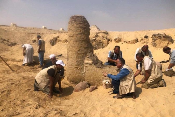 Queso de 2.600 años fue encontrado en una antigua tumba egipcia