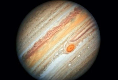  Júpiter pelas lentes do telescópio espacial Hubble: descoberta da sonda Juno intriga cientistas -  (crédito: NASA, ESA, A. Simon (Goddard Space Flight Center) e MH Wong (Universidade da Califórnia, Berkeley))