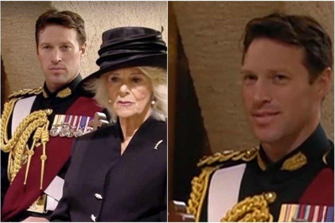 O Major Jonathan Thompson roubou a atenção dos britânicos, que o classificaram como O Major Jonathan Thompson roubou a atenção dos britânicos, que o classificaram como