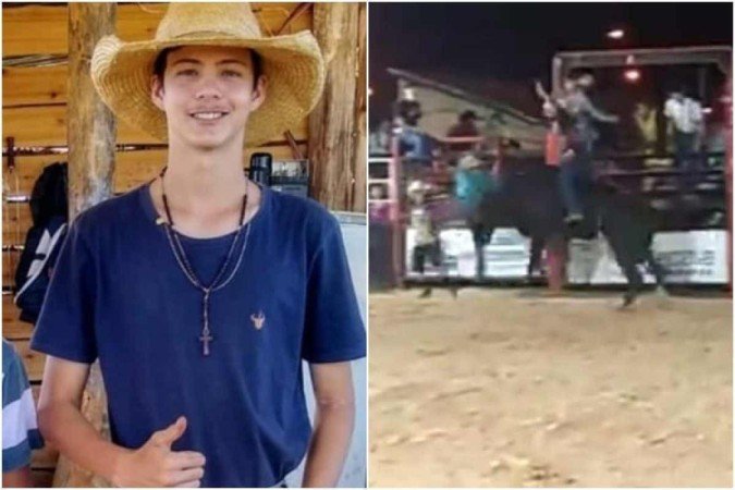 O peão tinha 18 anos e concorria no rodeio na noite de quinta-feira (23/9) - (crédito: Luiz Antônio SP — Reprodução/Facebook/Cidade Online Região) O peão tinha 18 anos e concorria no rodeio na noite de quinta-feira (23/9) - (crédito: Luiz Antônio SP — Reprodução/Facebook/Cidade Online Região)