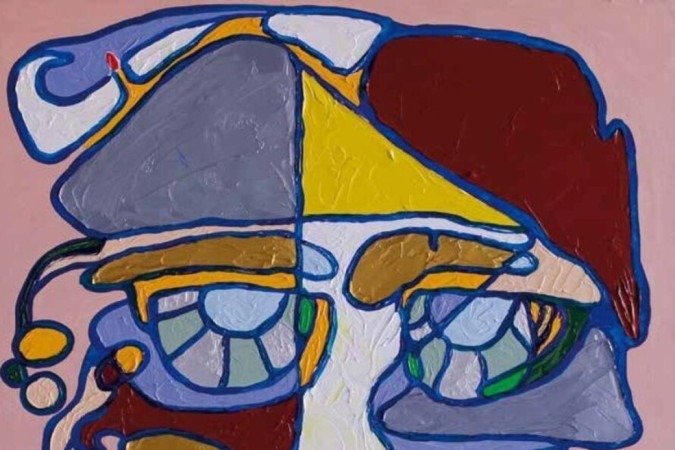 25/9/22 - Desenhos e pinturas do artista plástico Marcos Araújo