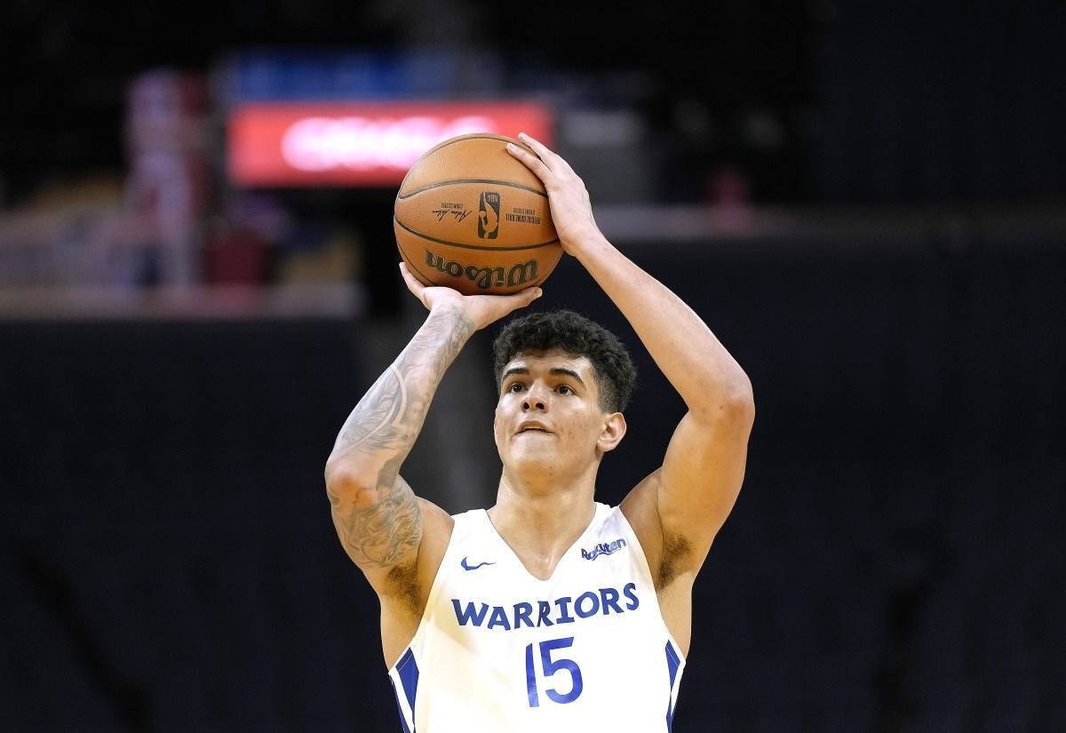 Único brasileiro na NBA, Gui Santos faz melhor performance no Warriors